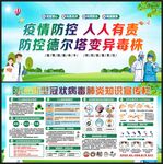 疫情防控展板