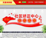 社区矫正中心文化墙