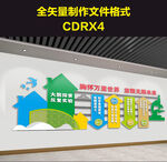 科学研究实验文化墙