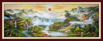 聚宝盆油画