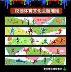 学校体育文化墙