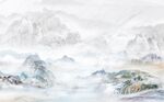 新中式背景墙