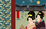 新中式背景墙