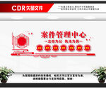 案件管理中心文化墙