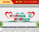 心灵驿站文化墙