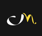 矢量字母M标志logo元素