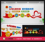 心理咨询室学校文化墙