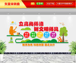 师德师风文化墙