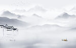 江南意境山水新画 TIF分层