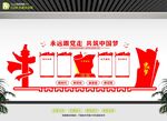 不忘初心党建标语文化墙