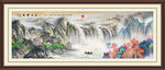 山水风景风景画山水画