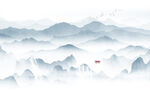 最新现代意境山水 TIF分层