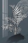 芭蕉叶装饰画