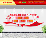 十个坚持文化墙