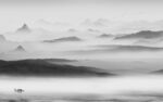 高档 背景墙山水 TIF分层图
