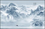 水墨画 