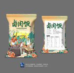 卤肉饭包装