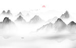 新中式山水画
