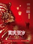2022春节新年虎年喜庆贺岁海