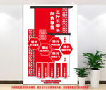 五好五带头党建文化墙