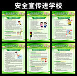 学校安全宣传挂图