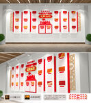 党史党的光辉历程文化墙