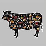牛肉分解图