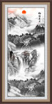 水墨山水画