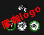 摩咖 logo 咖啡logo
