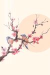梅花装饰画