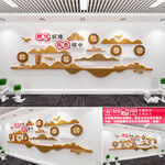 棋牌室文化墙