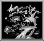 松鹤牡丹
