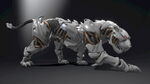 3D C4D 模型 豹子 动物