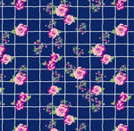 格子花
