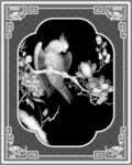花鸟边板