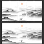水墨画