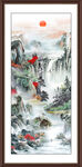 玄关山水画