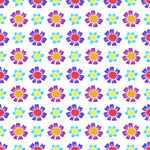 花朵花纹布料图标