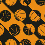 几何色块图篮球印花图案