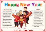 春节手抄报英语小报