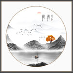 玄关山水画