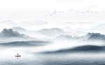 中式 现代高档山水 TIF分层