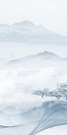 新中式山水玄关新画 TIF分层