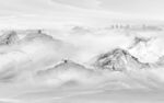 现代 灰色高档山水 tif分层