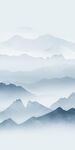 新中式最新玄关山水 tif分层