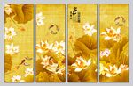 金色荷花