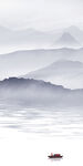 最新意境山水玄关 Tif分层