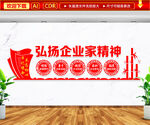 弘扬企业家精神文化墙