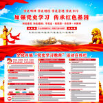 学习党史宣传展板