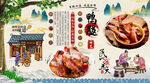 鸭腿背景墙